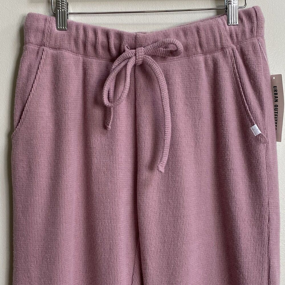 Urban Outfitters Out From Under Mauve Knit Flared Leg Lounge Pants Large - Picture 3 of 13
